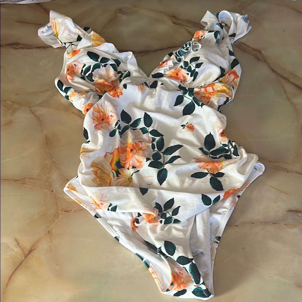 Floral One-Piece Swimsuit